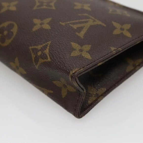 LOUIS VUITTON Monogram Poche Toilette 15 Pouch M47546 LV Auth 114315 - Picture 3 of 15